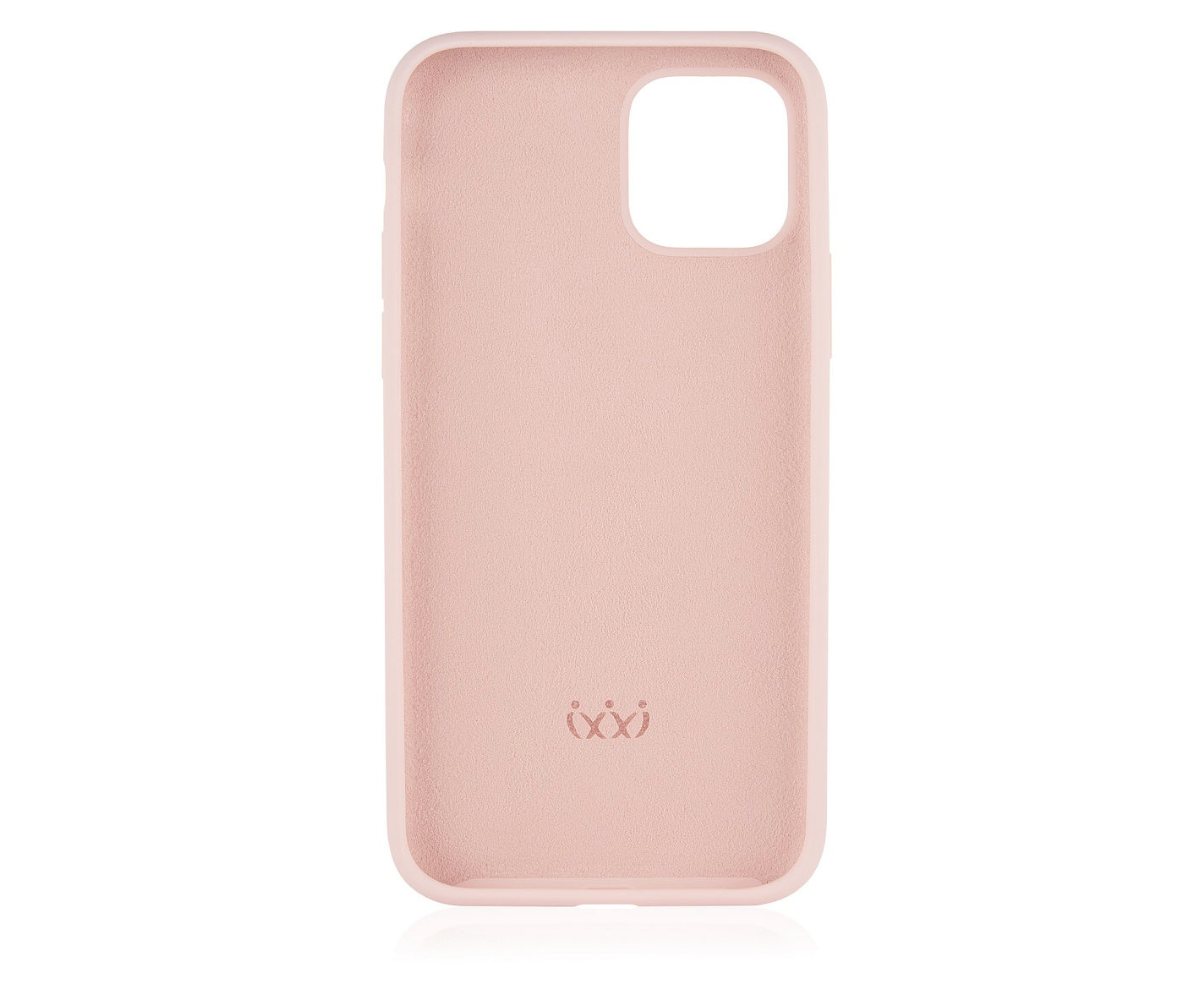 Фото — Чехол защитный VLP Silicone Сase для iPhone 11 Pro Max, светло-розовый