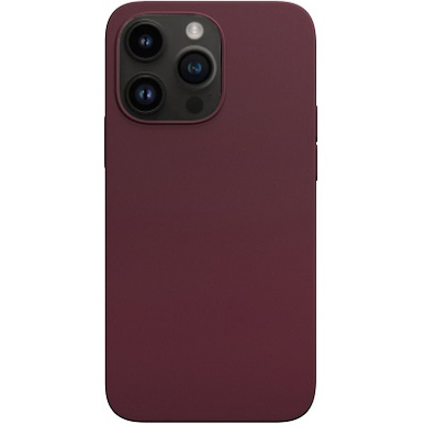 Чехол для смартфона vlp Silicone case with MagSafe для iPhone 14 Pro Max, «марсала»