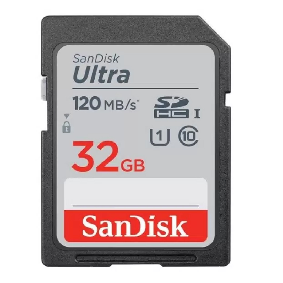Фото — Карта памяти SanDisk Memory Card Ultra SDHC, 120Мб/с, 32 Гб