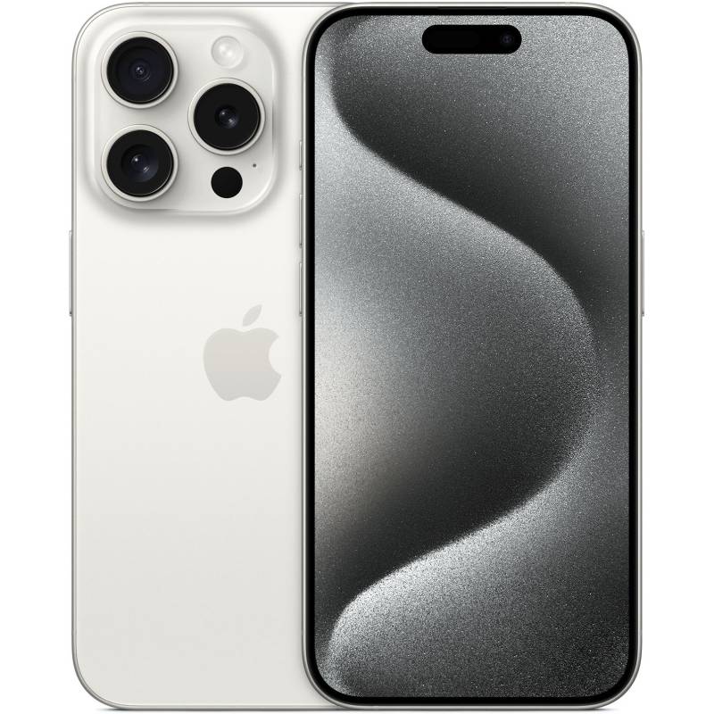 Фото — Apple iPhone 15 Pro, 1 Тб, «титановый белый»