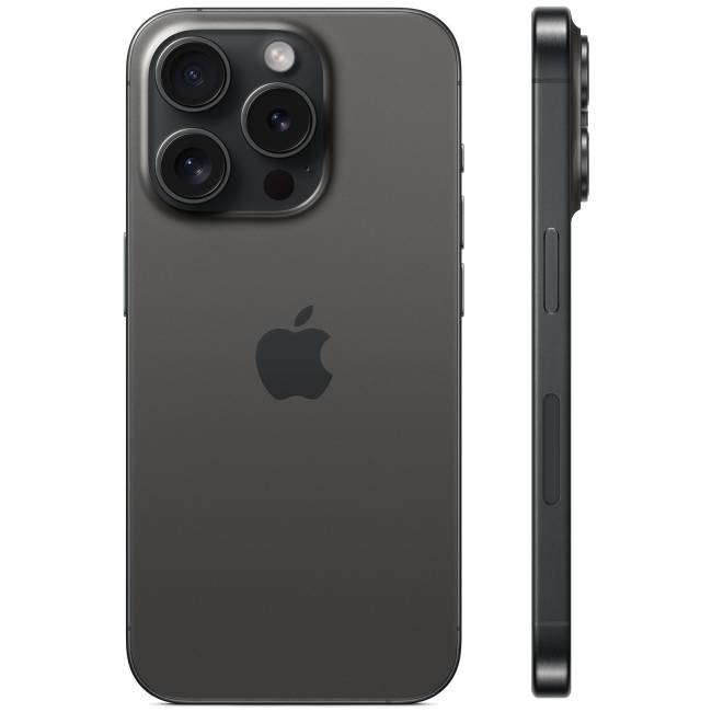 Фото — Apple iPhone 15 Pro, 512 Гб, «титановый черный»