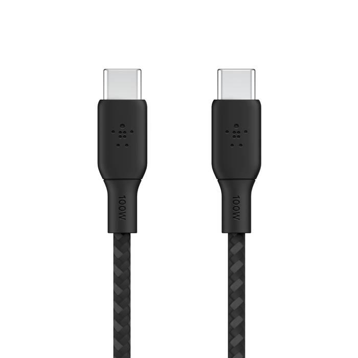 Фото — Кабель Belkin BoostCharge USB-C to USB-C Cable, 2M, черный
