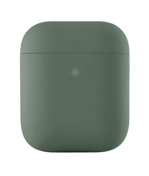 Фото — Чехол для наушников AirPods uBear Touch Case, зеленый