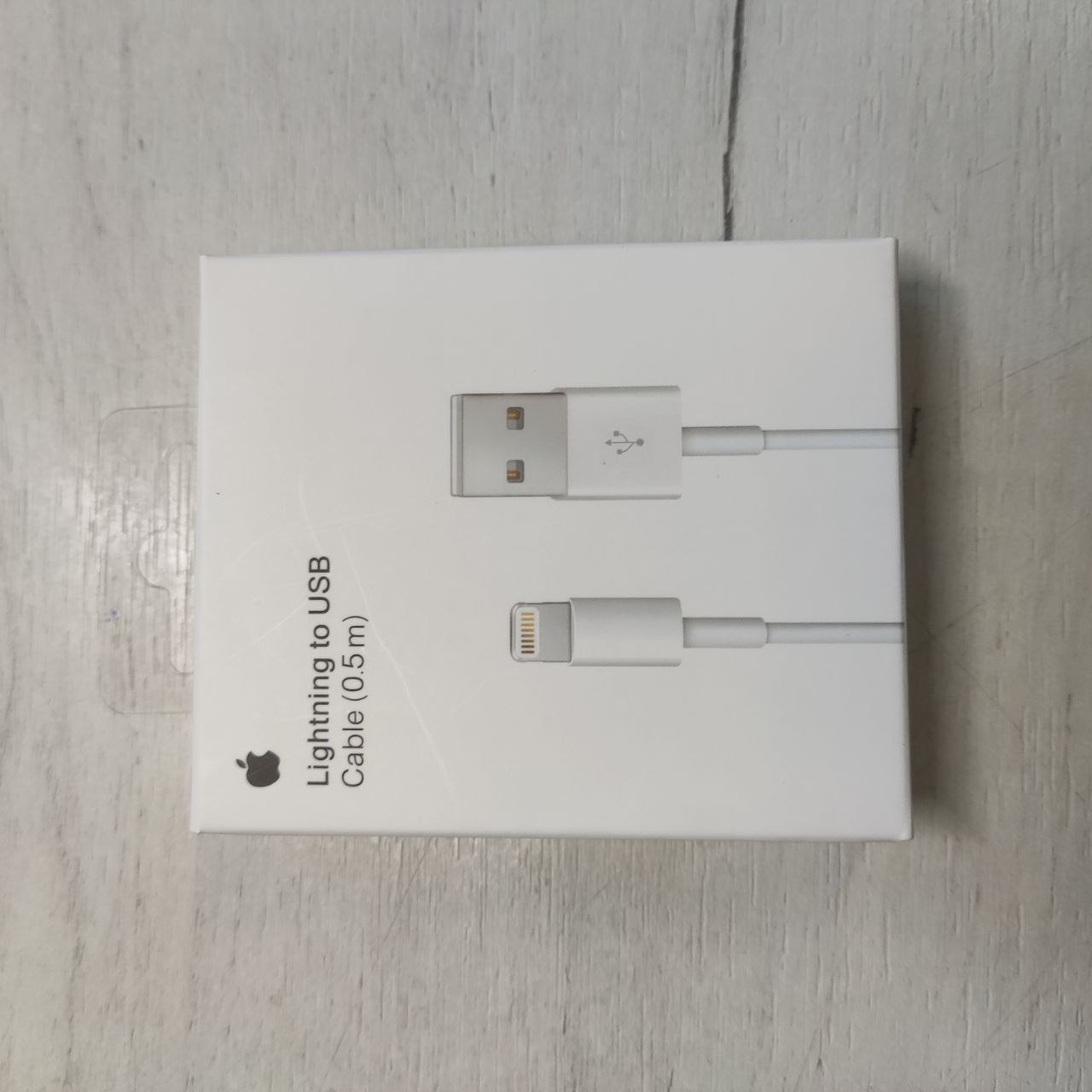 Фото — Кабель Apple USB - Lightning (0.5м) (уценка)