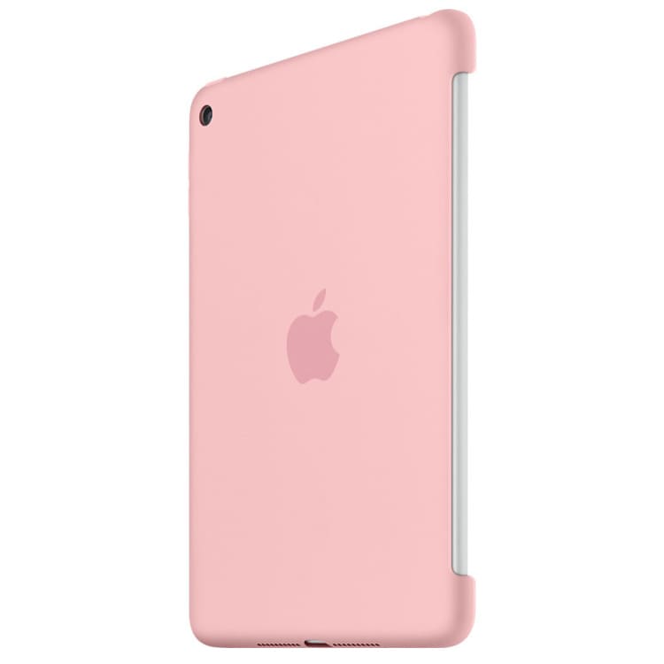 Чехол Apple Silicone для iPad mini 4 розовый