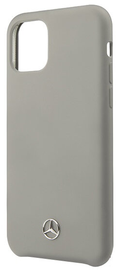 Фото — Чехол Mercedes Silicone line для iPhone 11, серый