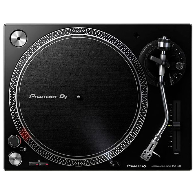 Фото — Виниловый проигрыватель Pioneer DJ PLX-500-K, черный