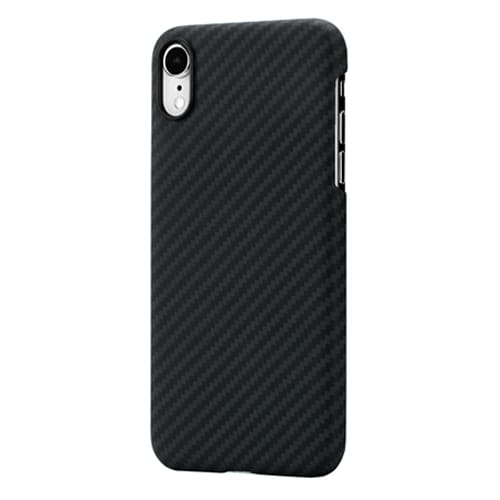 Чехол для смартфона Pitaka MagCase кевлар, цвет черный/серый, для iPhone XR с металлической пластиной