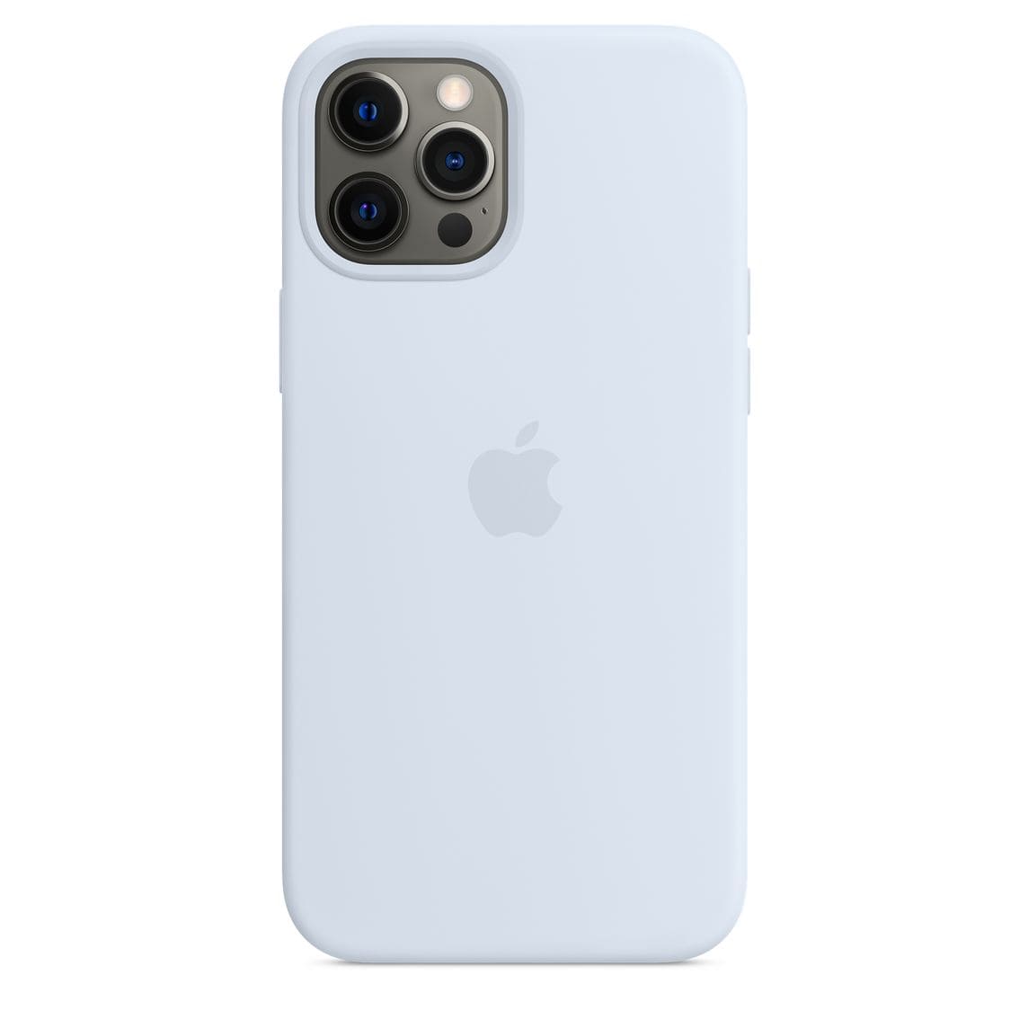 Чехол Apple MagSafe для iPhone 12 Pro Max, cиликон, дымчато-голубой