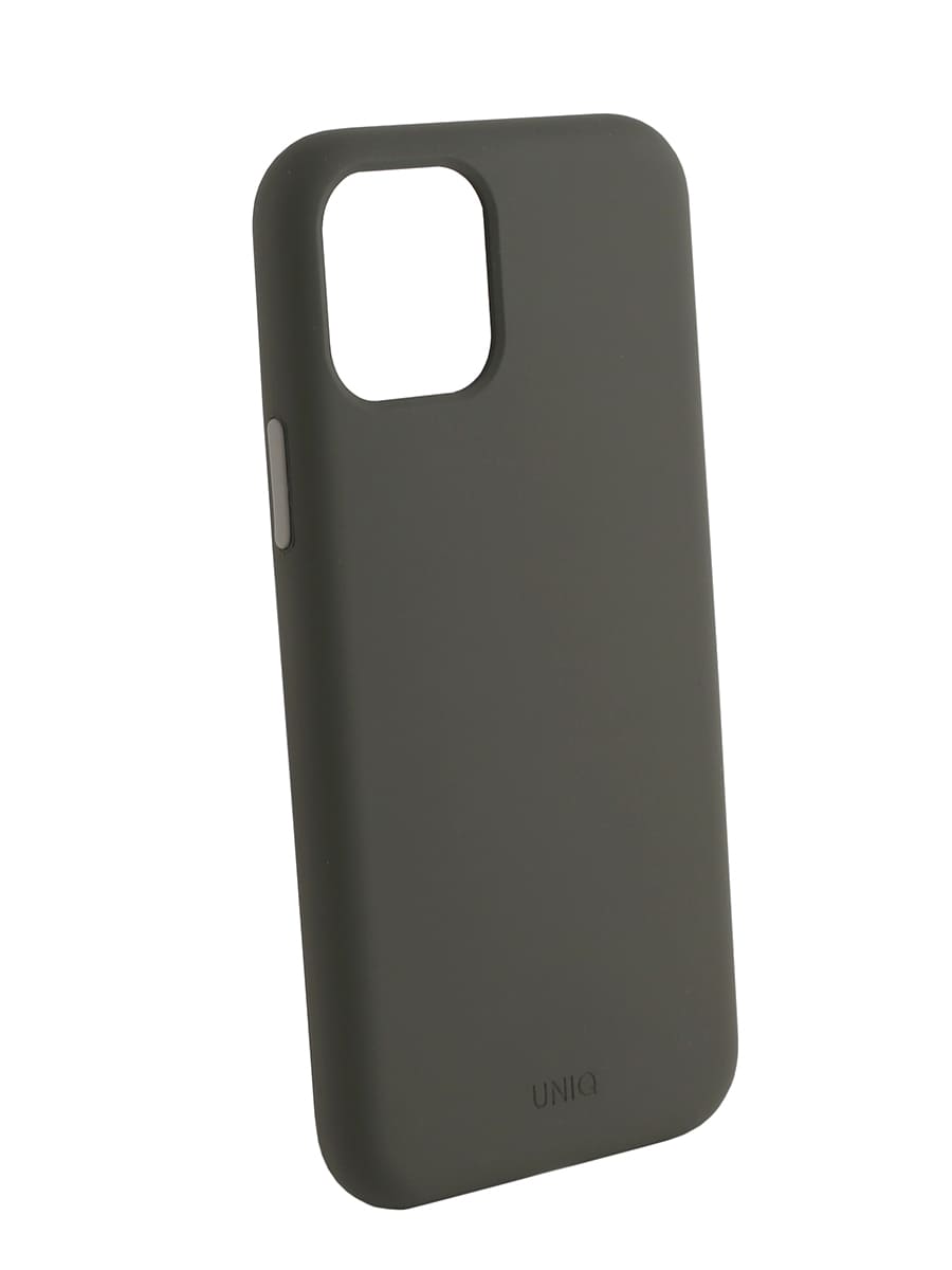 Фото — Чехол для смартфона Uniq для iPhone 11 LINO, серый