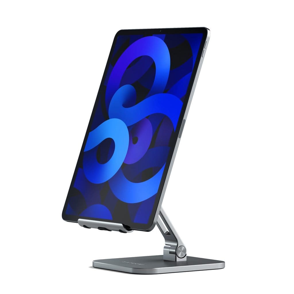 Фото — Док-станция Satechi Aluminum Desktop Stand for iPad Pro, «серый космос»