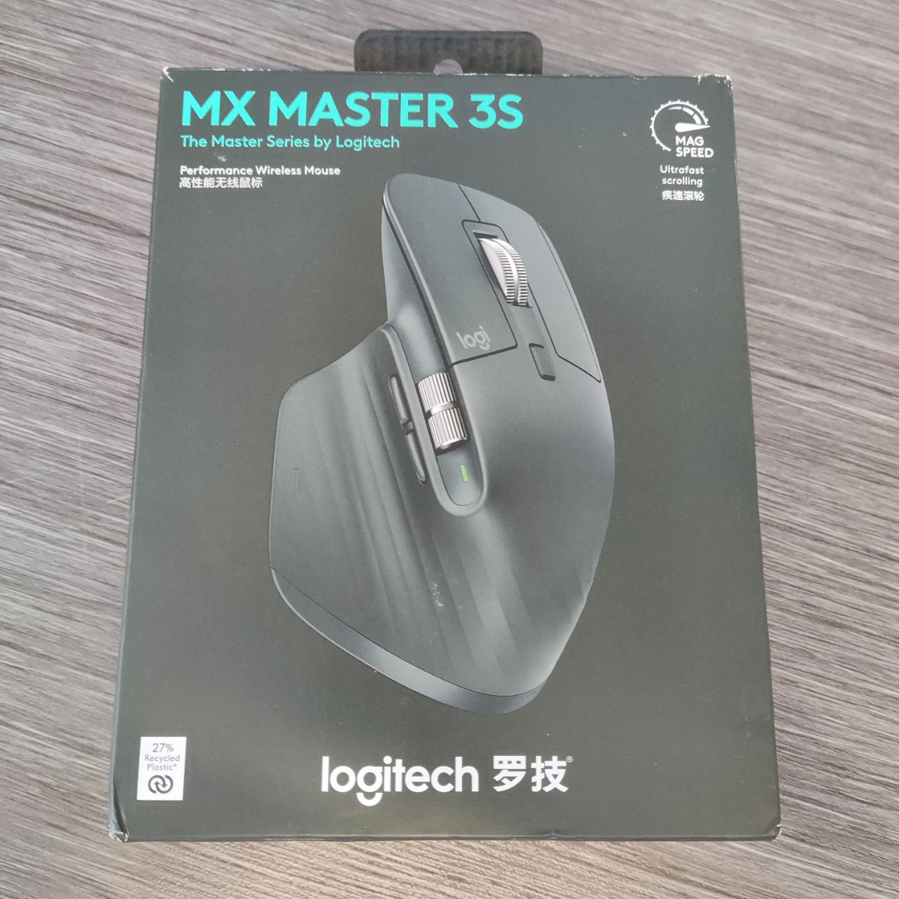 Фото — Беспроводная мышь Logitech MX Master 3S, графит (уценка)