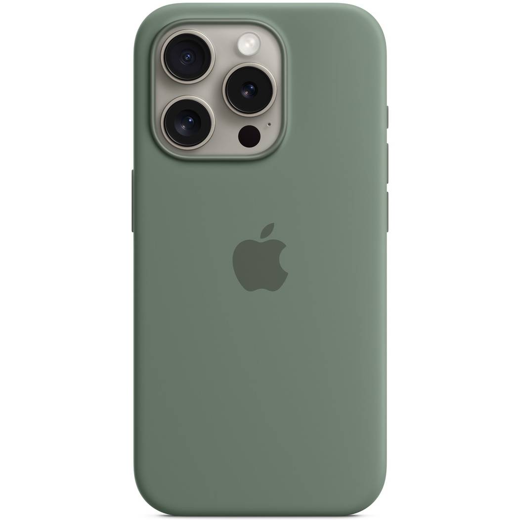 Фото — Чехол для смартфона iPhone 15 Pro Silicone Case with MagSafe, Cypress