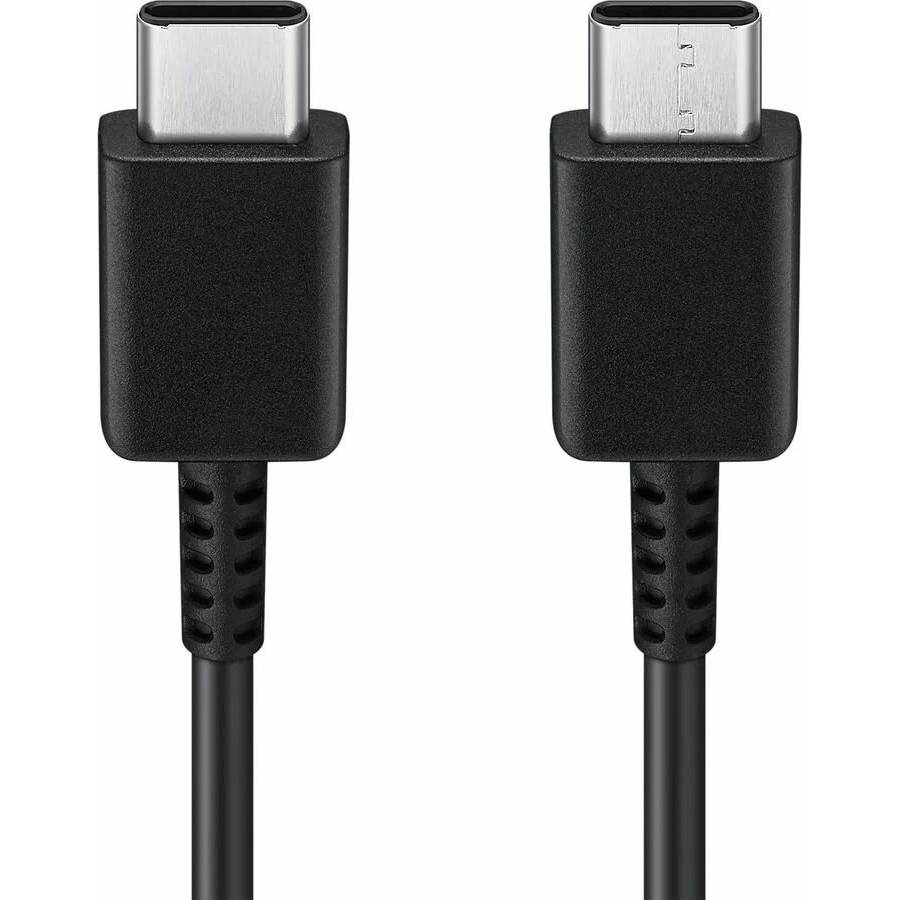 Фото — Зарядное устройство Samsung Cable USB-C на USB-C, 3А, 1м, черный