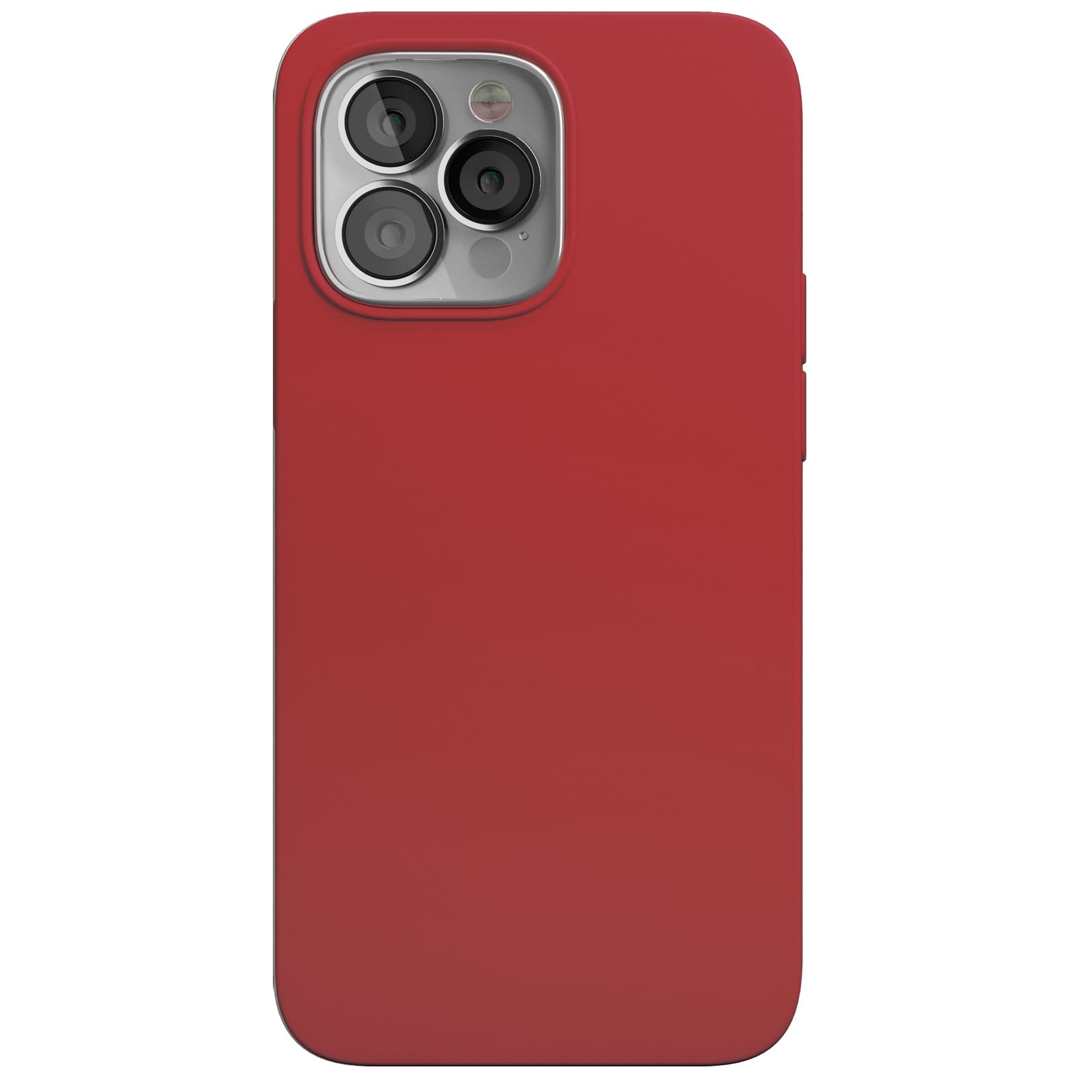 Фото — Чехол для смартфона vlp Silicone case with MagSafe для iPhone 13 Pro, красный