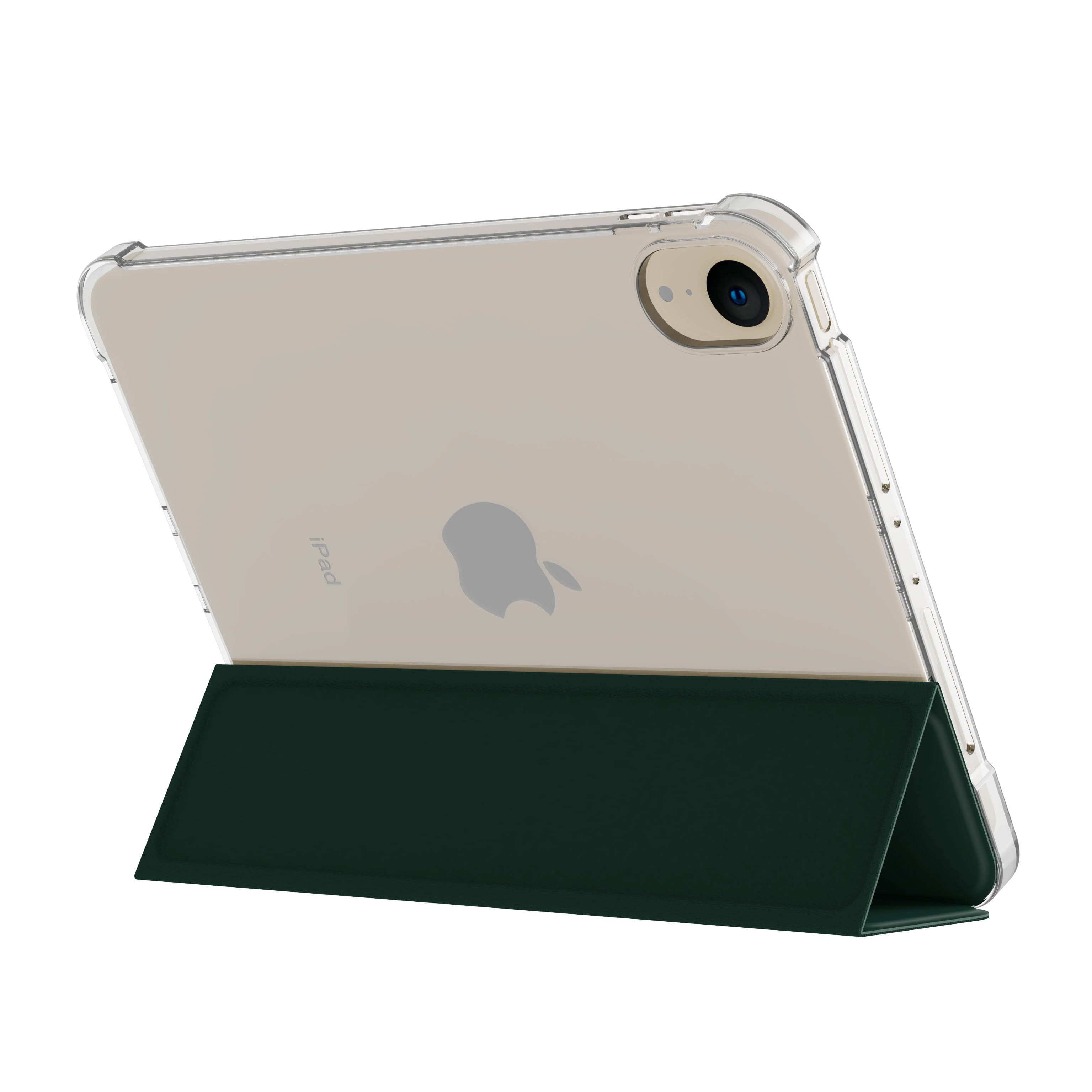 Чехол "vlp" для iPad mini 6 2021 Dual Folio, темно-зеленый