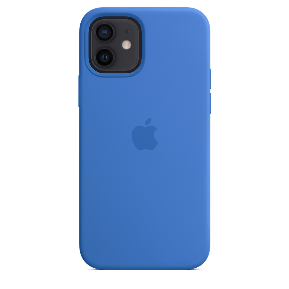 Фото — Чехол для смартфона Apple MagSafe для iPhone 12/12 Pro, cиликон, «капри»