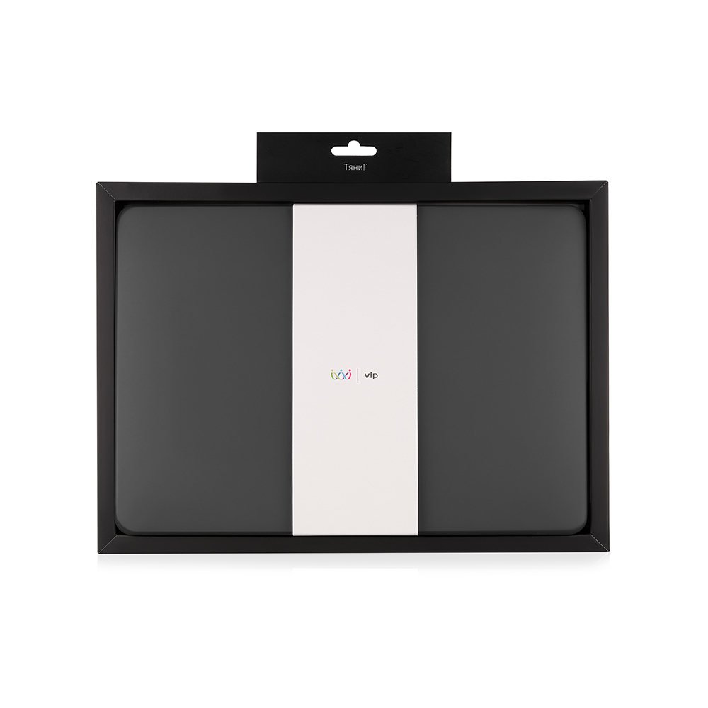 Чехол для ноутбука vlp Plastic Case для MacBook Air 13" 2020, черный
