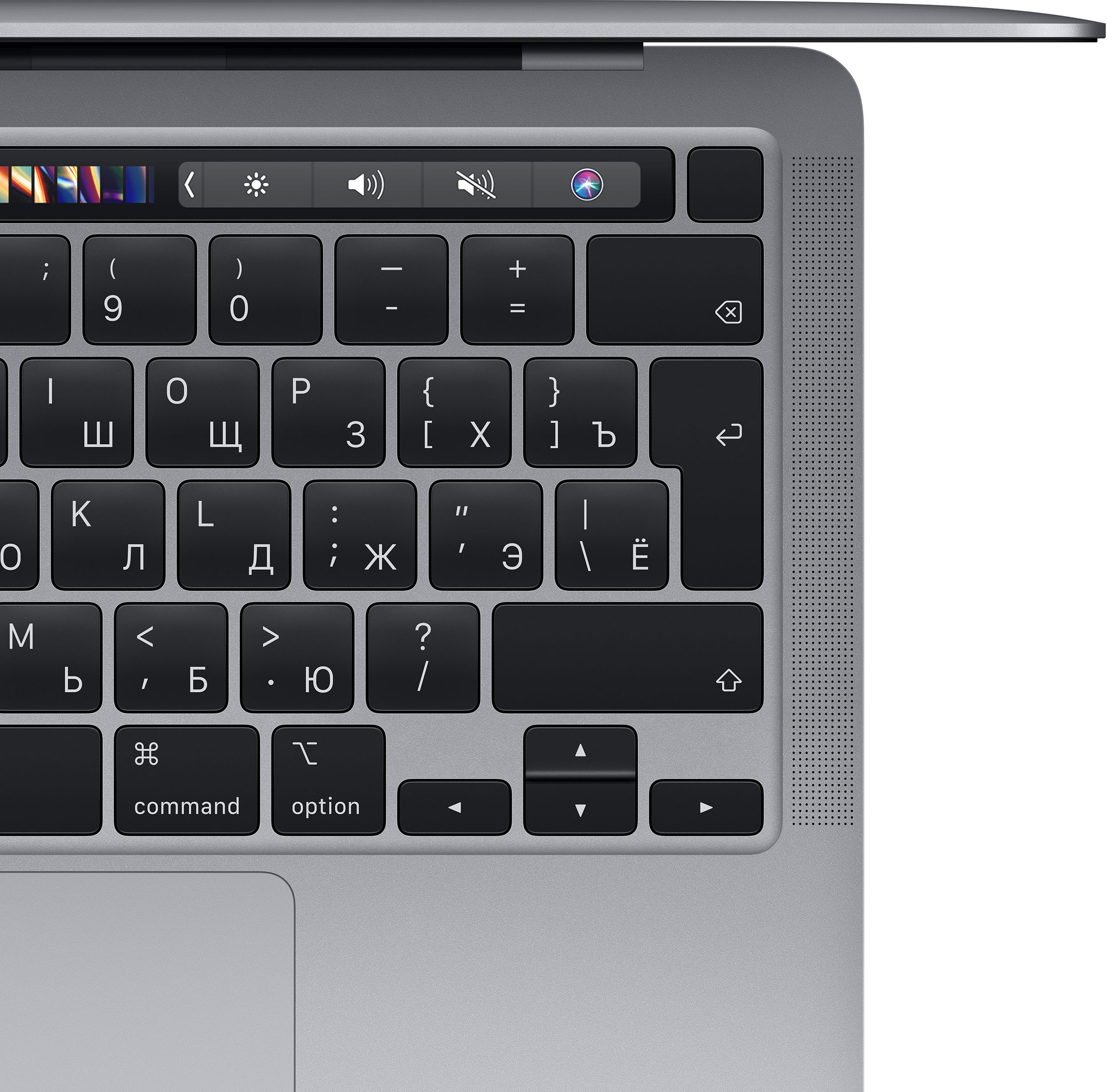 Фото — Apple MacBook Pro 13" (M1, 2020) 16 ГБ, 1 ТБ SSD, Touch Bar, «серый космос» СТО