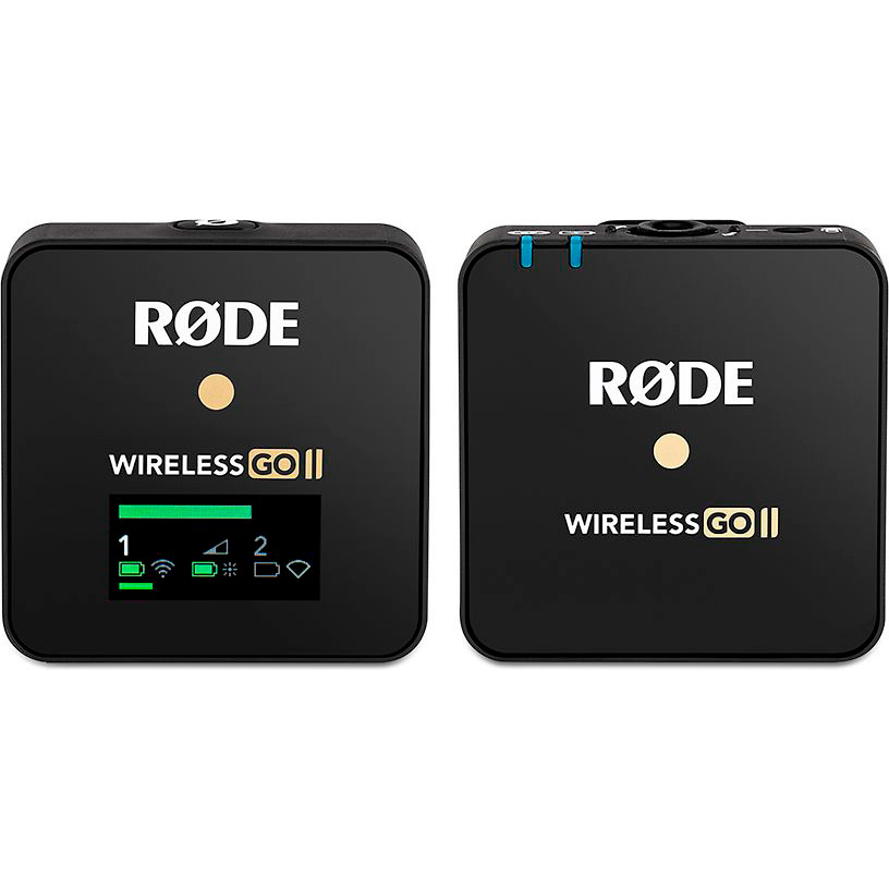 Фото — Микрофон Rode Wireless GO II Single Compact Digital 2.4 GHz Mic System/Recorder, черный
