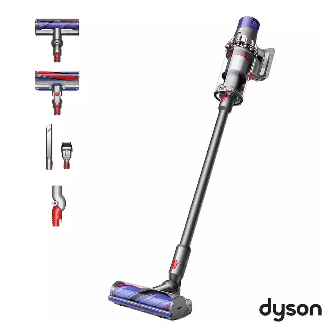 Фото — Пылесос Dyson Cyclone Total Clean V10, серый (GB&I/UAE)