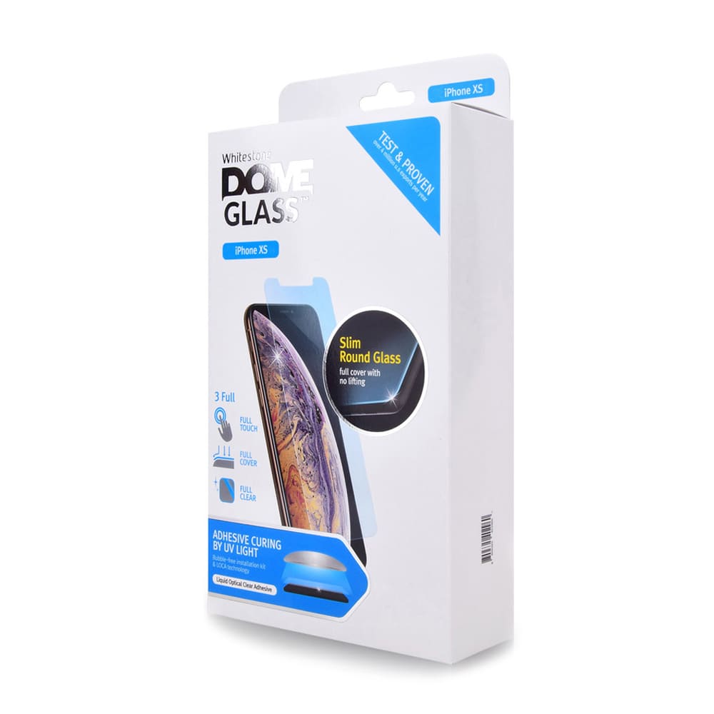 Фото — Защитное стекло для смартфона Whitestone Dome Glass 2.5D для iPhone XS/11 Pro (аксессуары,без лампы)