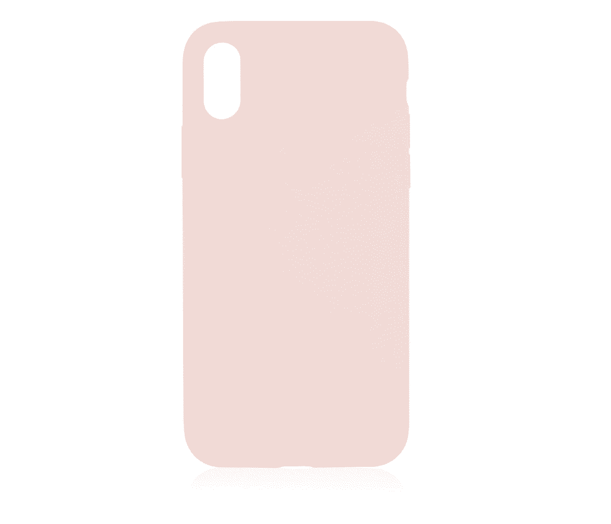 Фото — Чехол для смартфона vlp Silicone Сase для iPhone XS/X, светло-розовый