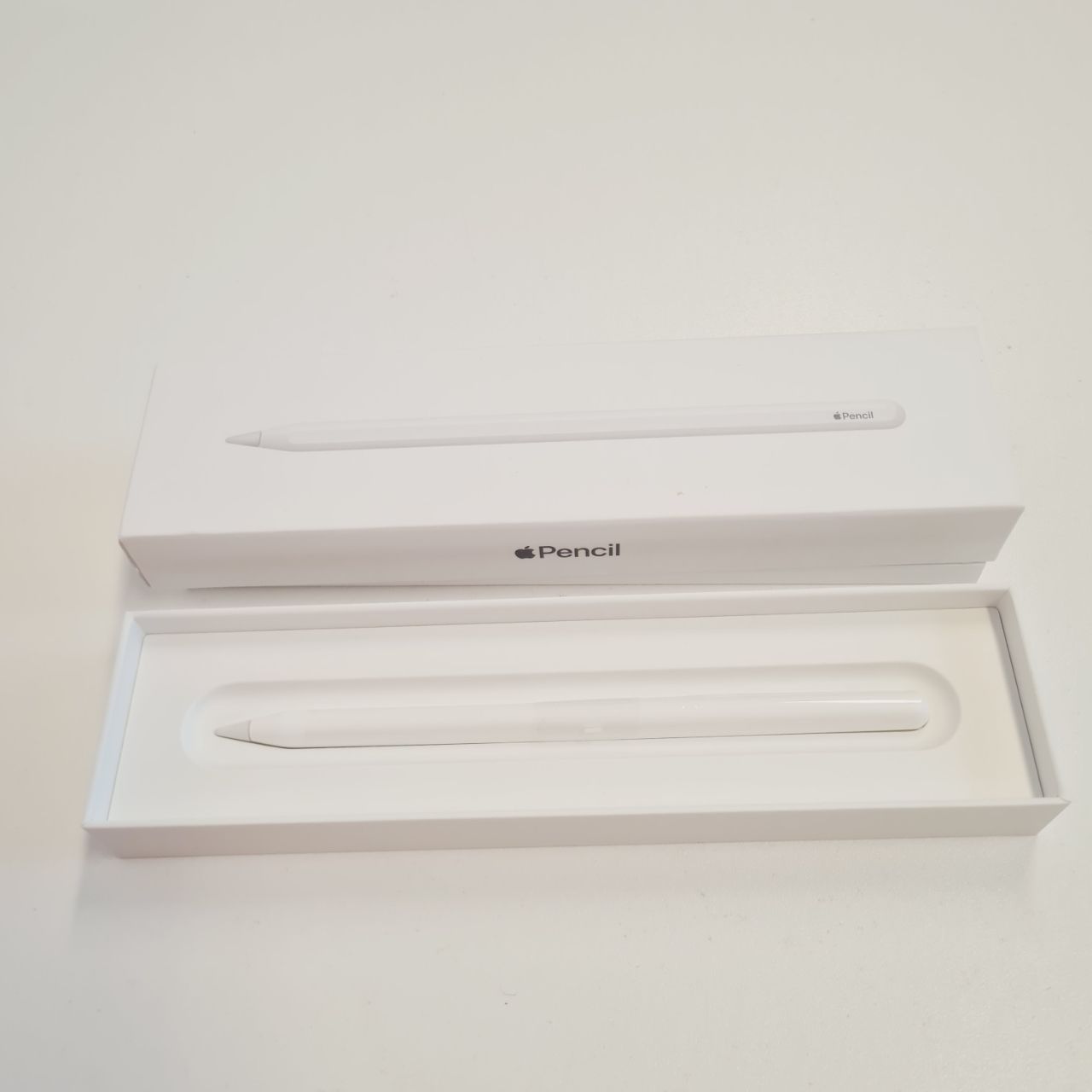 Фото — Стилус Apple Pencil (2 поколение), белый (уценка)