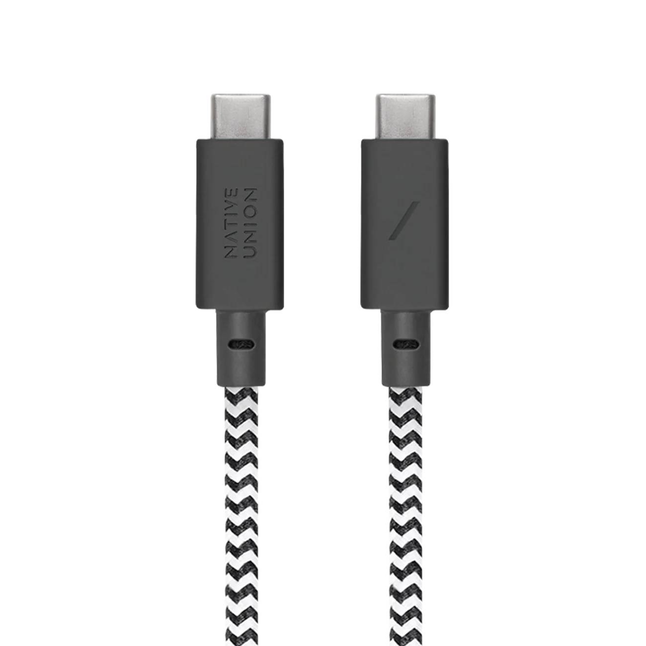 Фото — Кабель Native Union Anchor Cable (USB-C to USB-C) 3м, зебра