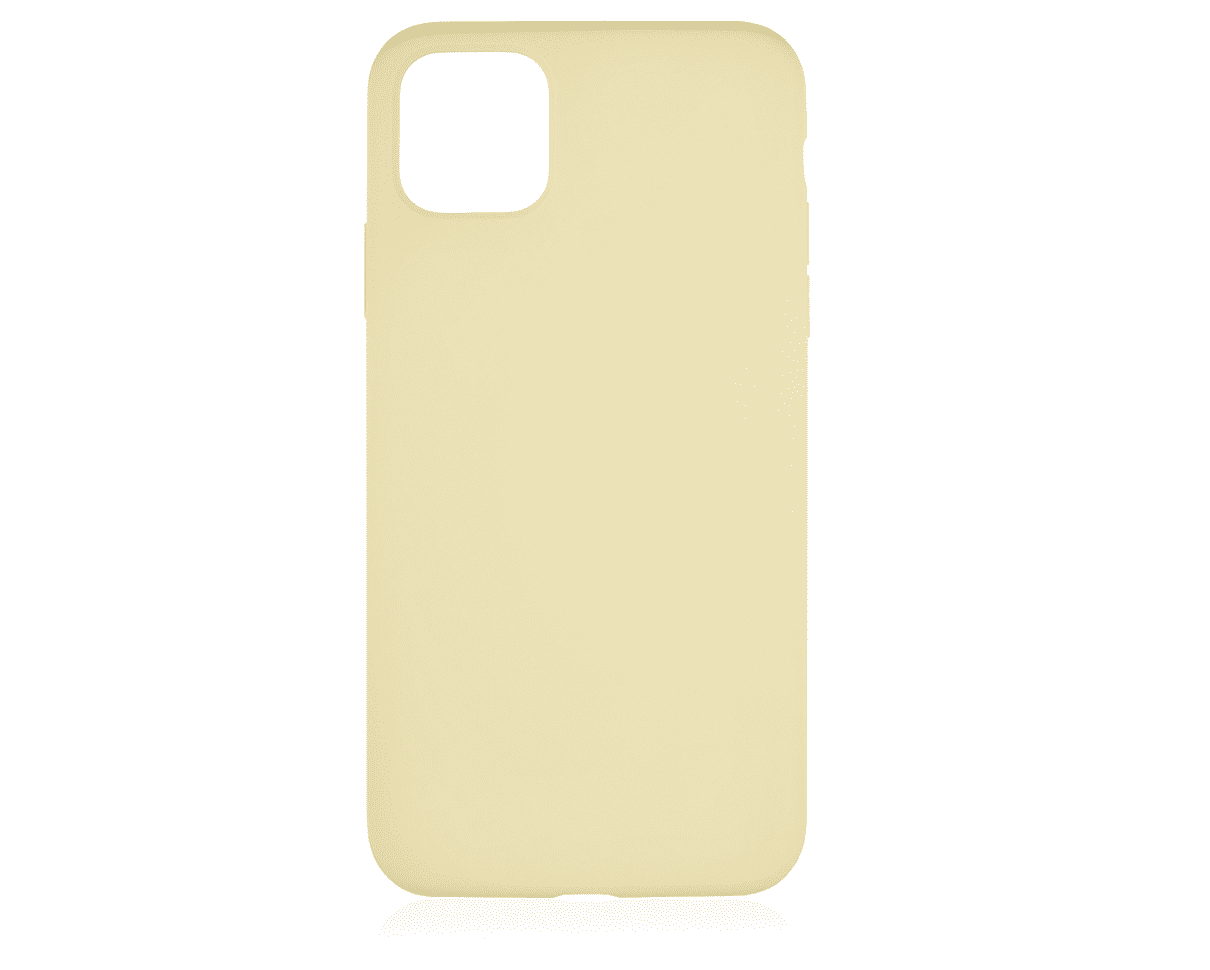 Фото — Чехол защитный vlp Silicone Сase для iPhone 11 Pro Max, желтый