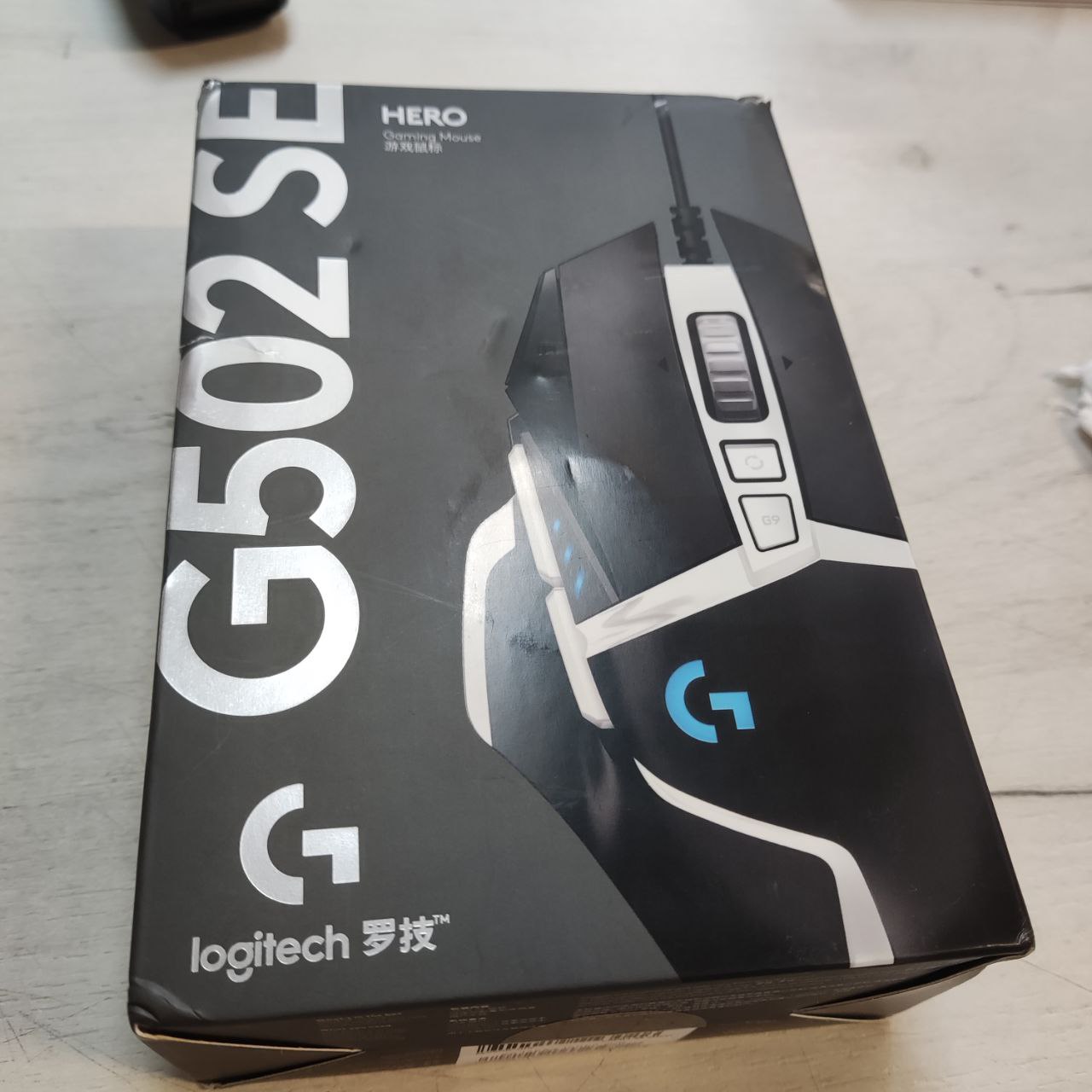 Фото — Компьютерная мышь Logitech G502 SE HERO, черный (уценка)