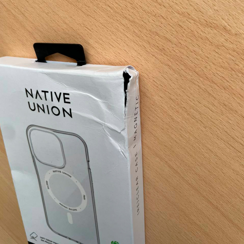 Фото — Чехол для смартфона Native Union (Re)Clear Case for iPhone 15 Pro Max, прозрачный (уценка)