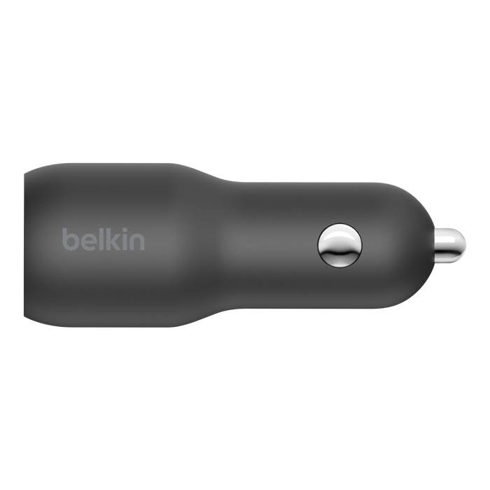 Фото — Автомобильное зарядное устройство Belkin BoostCharge Dual Car Charger with PPS 37W
