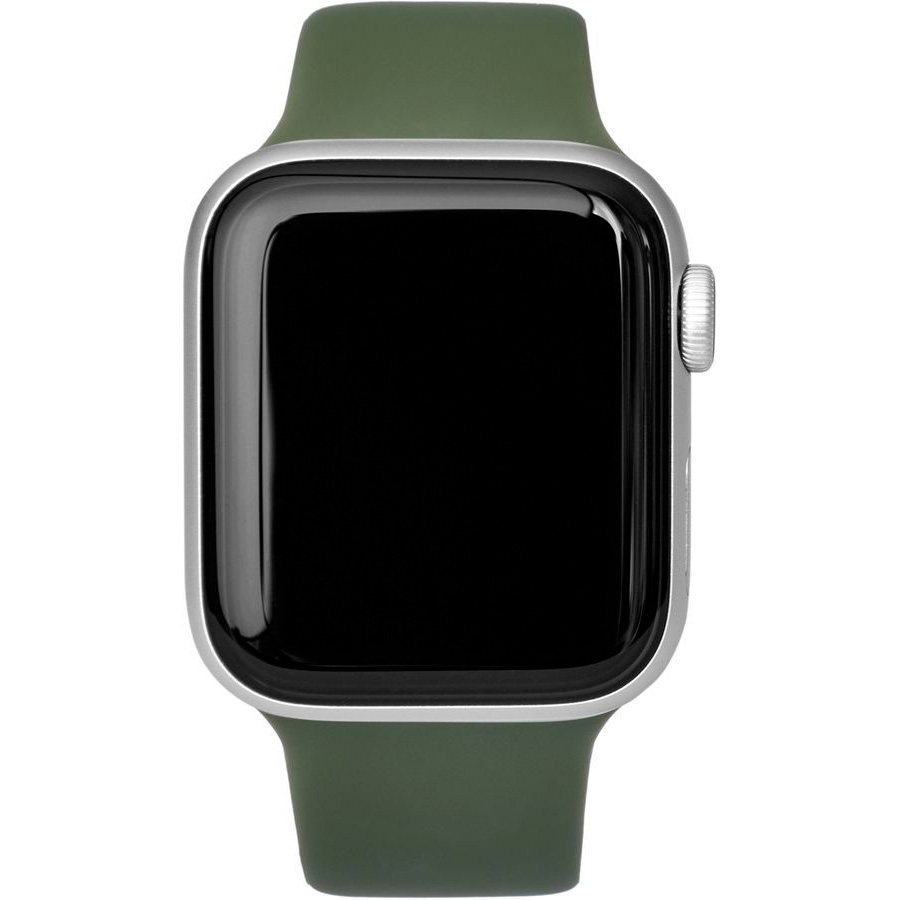 Ремешок для смарт-часов «vlp» Silicone Band для Apple Watch 42/44 мм, темно-зеленый