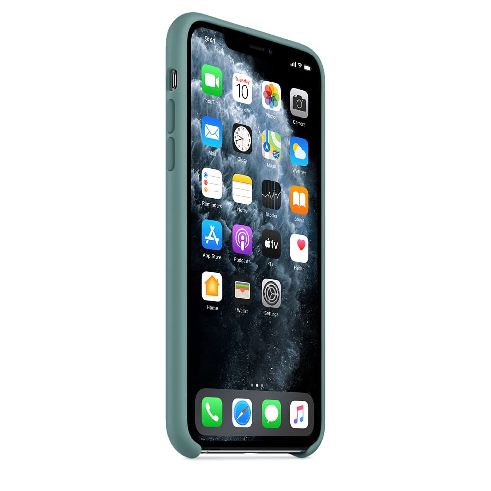 Фото — Чехол для смартфона Apple для iPhone 11 Pro Max, силикон, «дикий кактус»