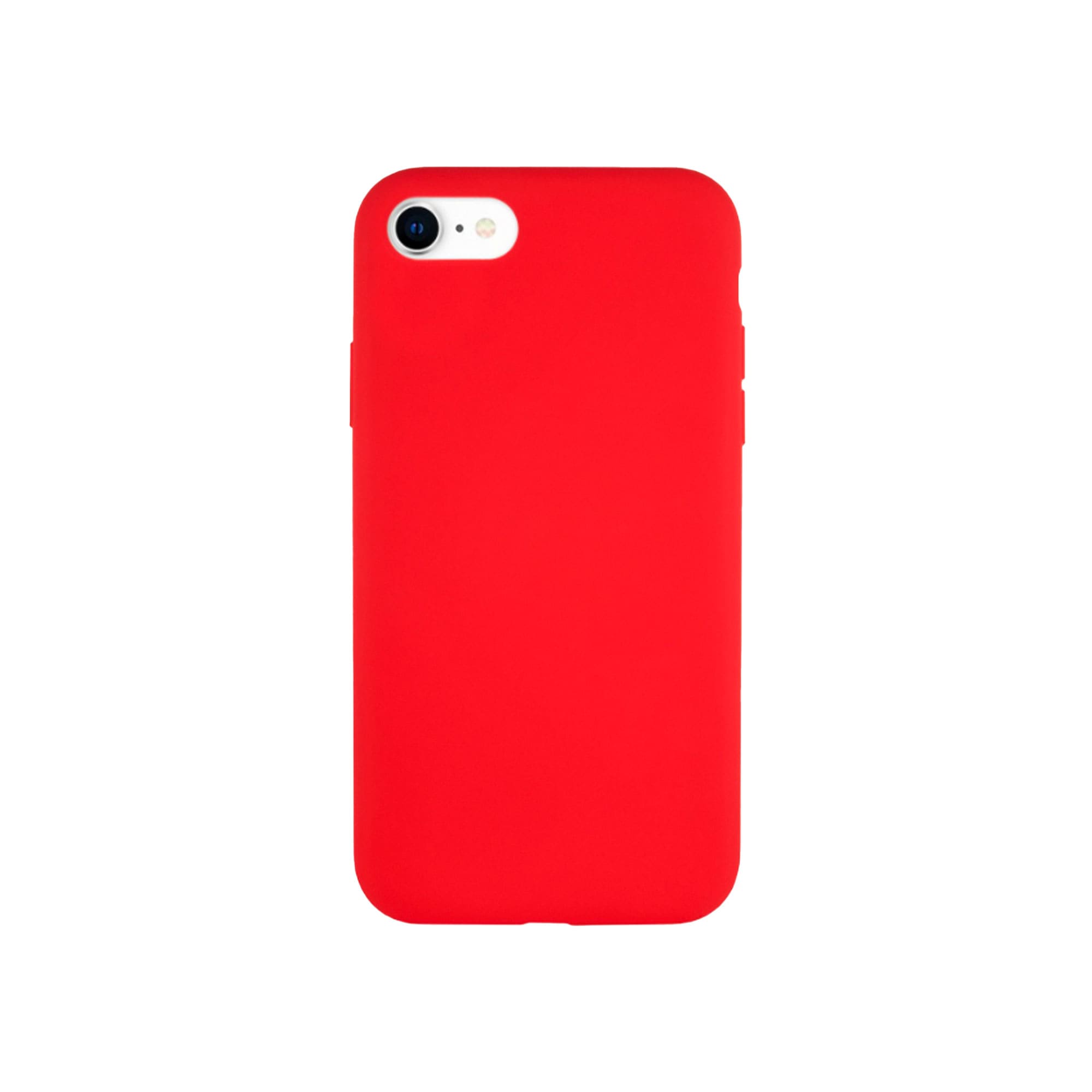 Чехол для смартфона vlp Silicone Сase для iPhone SE 2020, красный