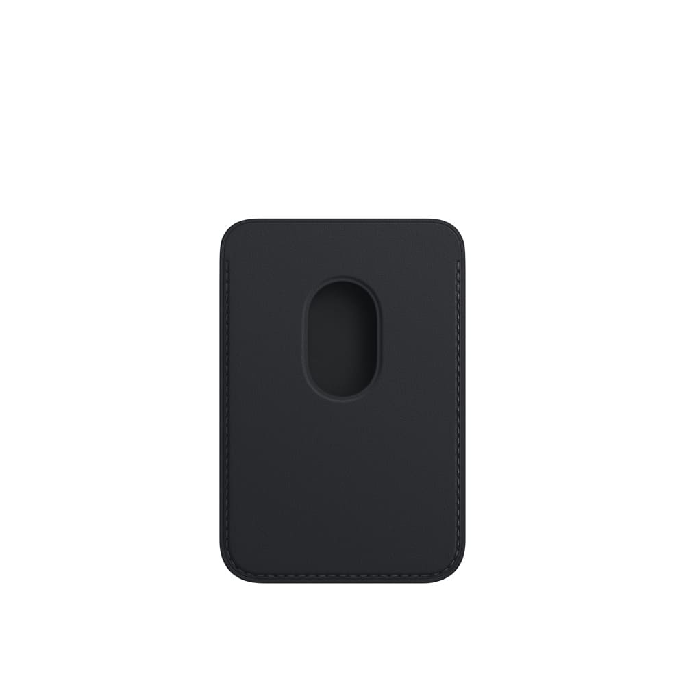 Фото — Чехол для смартфона MagSafe для iPhone, кожа, «тёмная ночь»