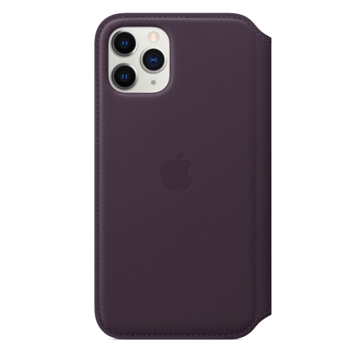 Чехол для смартфона Folio для iPhone 11 Pro, кожа, «спелый баклажан»