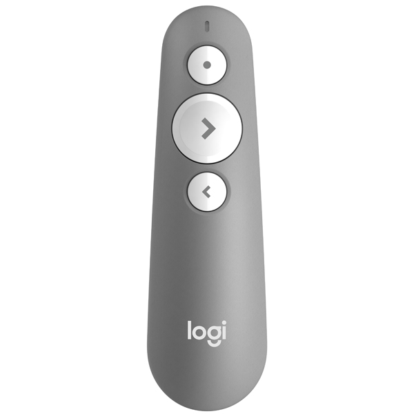Фото — Пульт дистанционного управления Logitech Wireless Presenter R500, серый