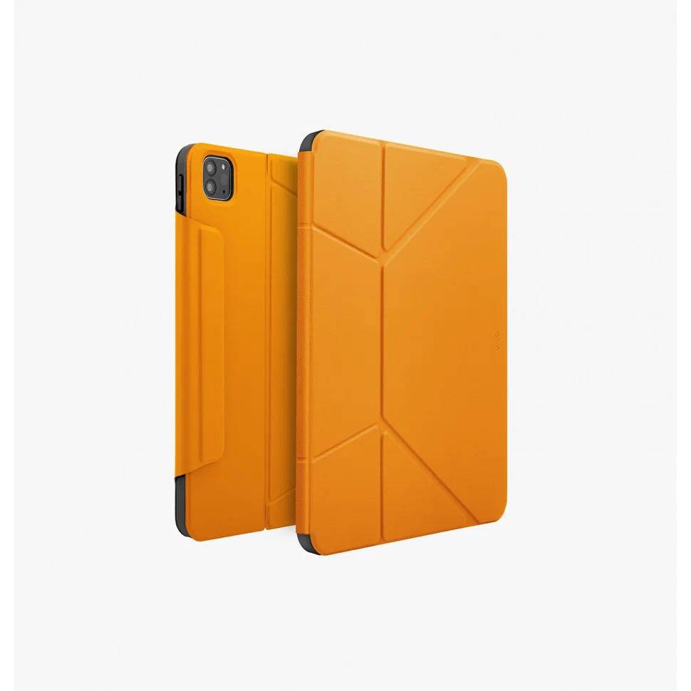 Фото — Чехол для планшета Uniq для iPad Pro 11 (2022/21) / Air 10.9 (2022/20) RYZE Multi-angle case, оранжевый