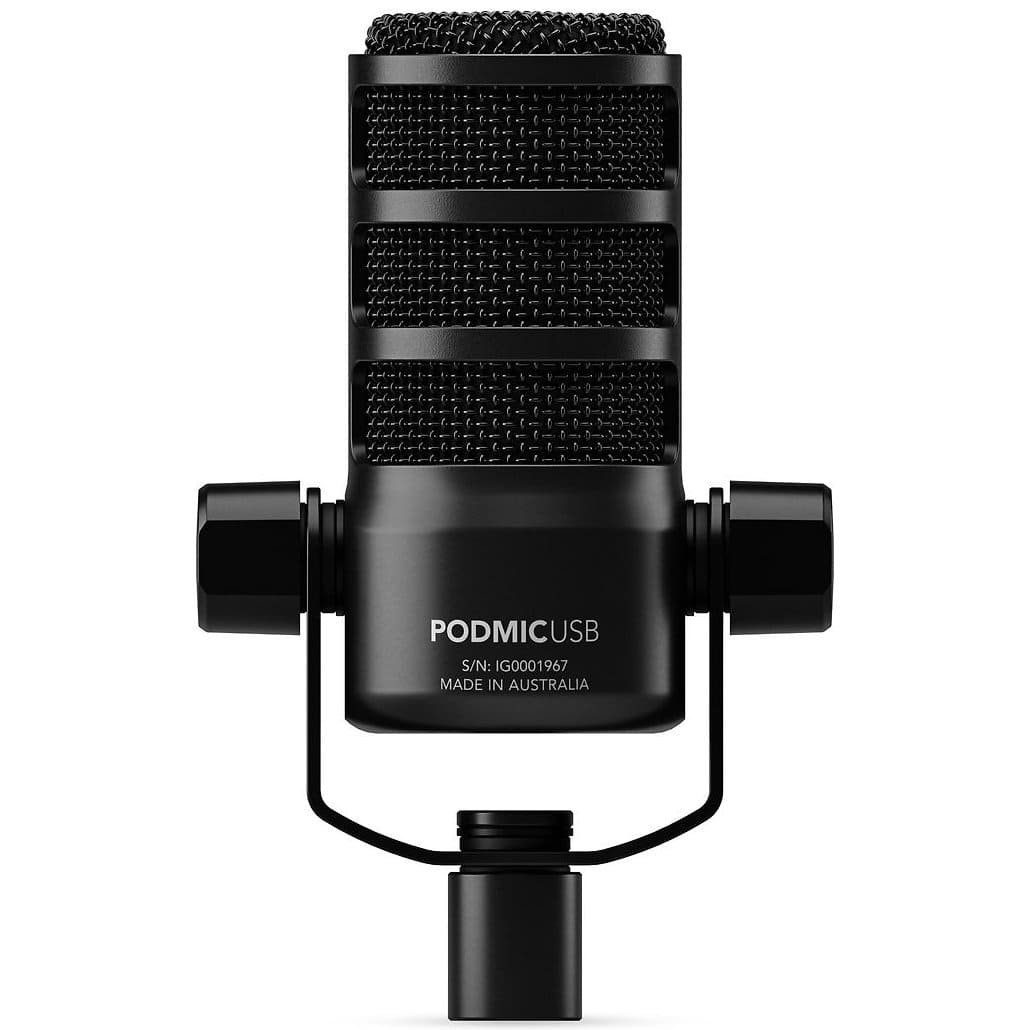 Фото — Микрофон Rode PodMic USB and XLR Dynamic Broadcast Microphone, черный