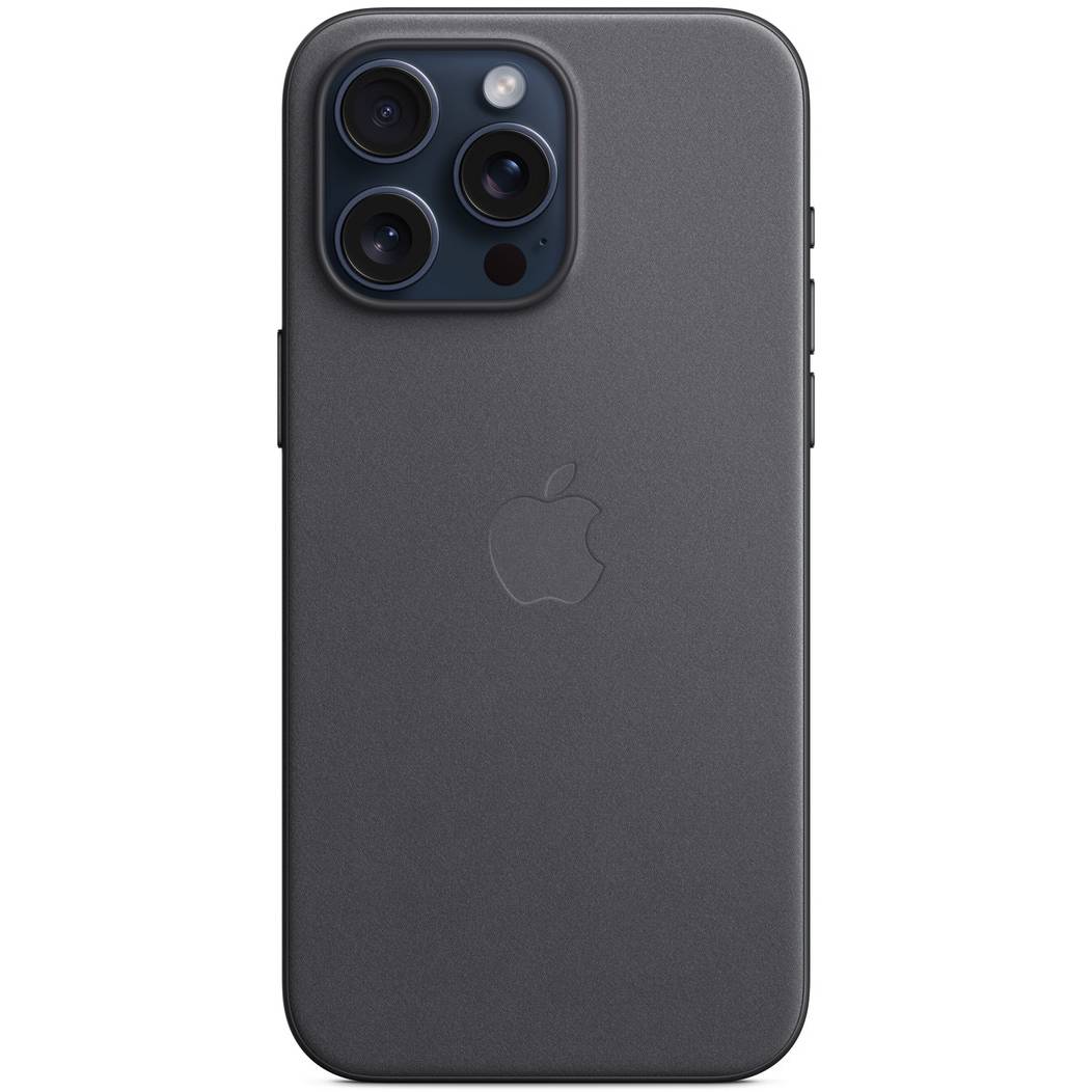 Фото — Чехол для смартфона iPhone 15 Pro Max FineWoven Case with MagSafe, Black