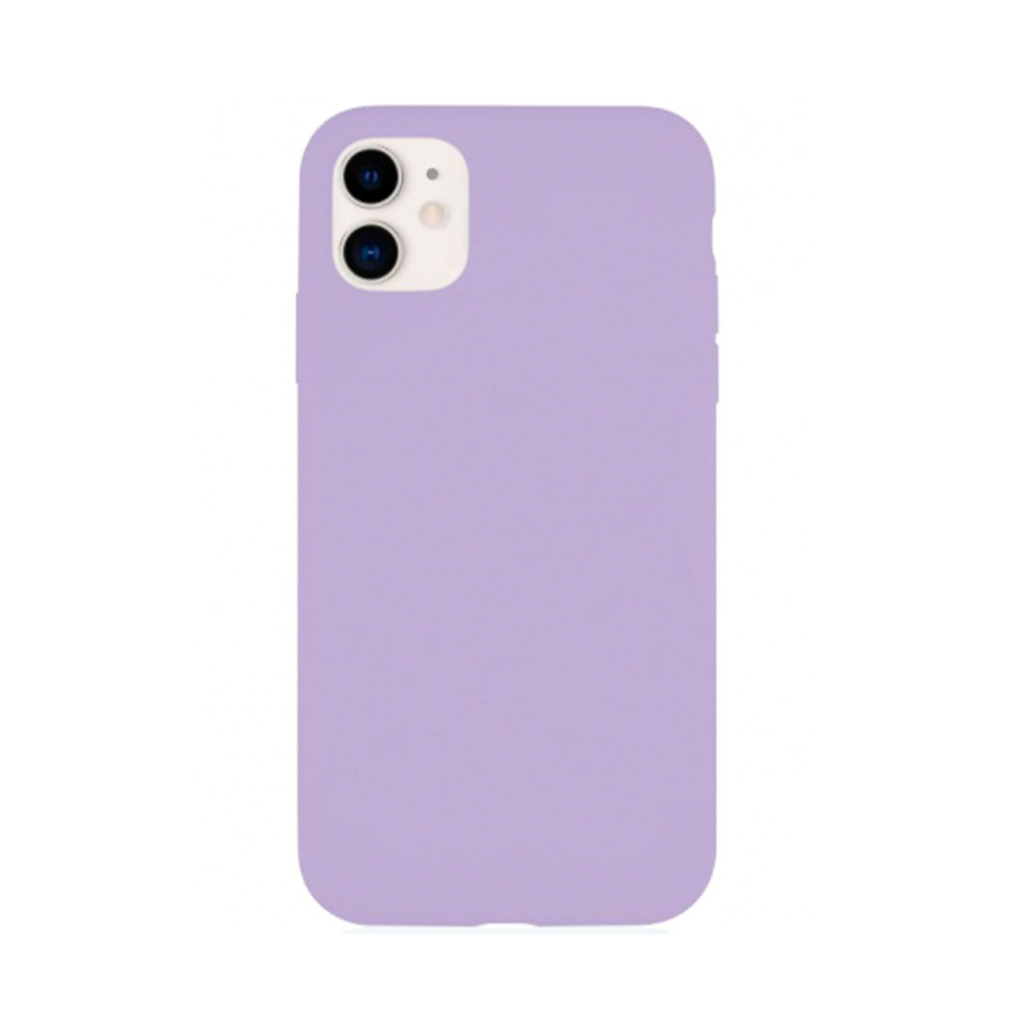 Фото — Чехол защитный VLP Silicone Сase для iPhone 11, фиолетовый