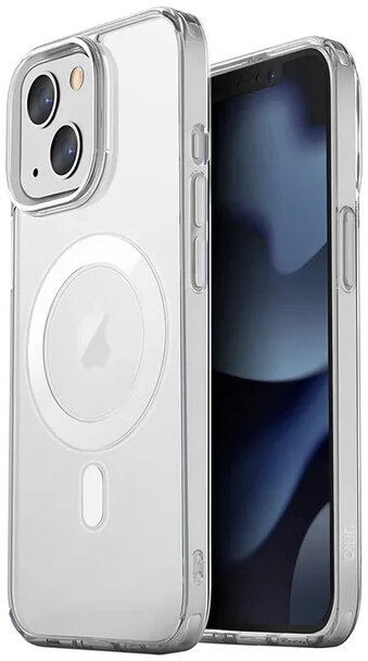 Фото — Чехол для смартфона Uniq Lifepro Xtreme MagSafe для iPhone 13, прозрачный