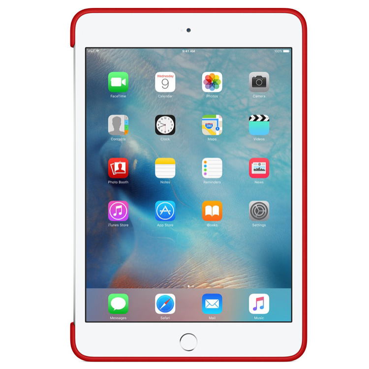 Чехол Apple Silicone для iPad mini 4 (PRODUCT)RED
