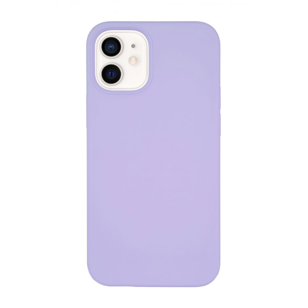 Чехол защитный VLP Silicone Сase для iPhone 12 mini, фиолетовый