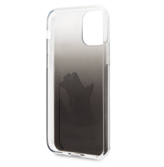 Фото — Чехол для смартфона Lagerfeld для iPhone 11 TPU/PC collection Choupette Fun Hard Gradient Black