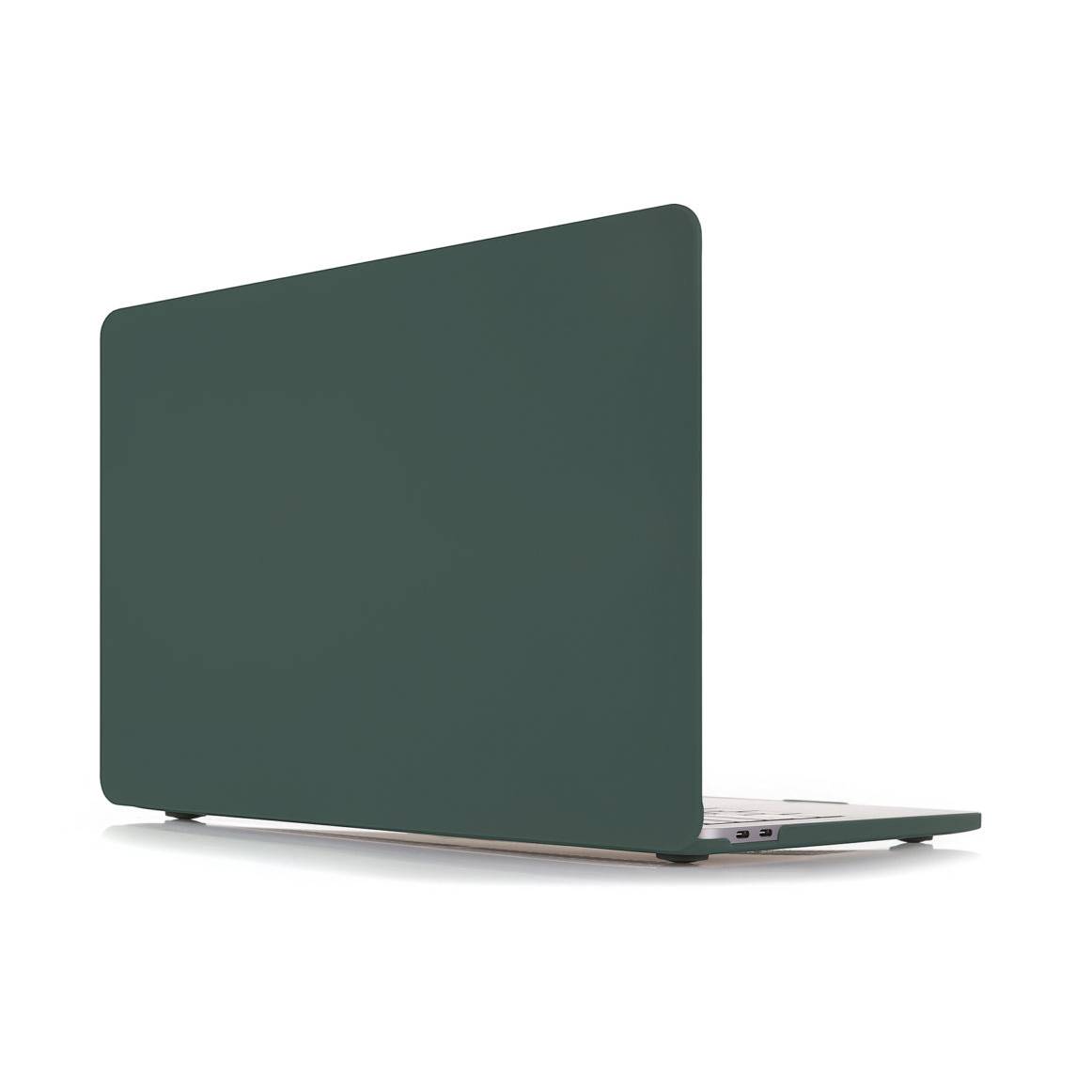 Фото — Чехол для ноутбука "vlp" Plastic Case для MacBook Pro 16" 2019-2020, темно-зеленый