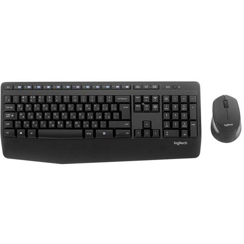 Комплект (клавиатура и мышь) Logitech MK345, черный