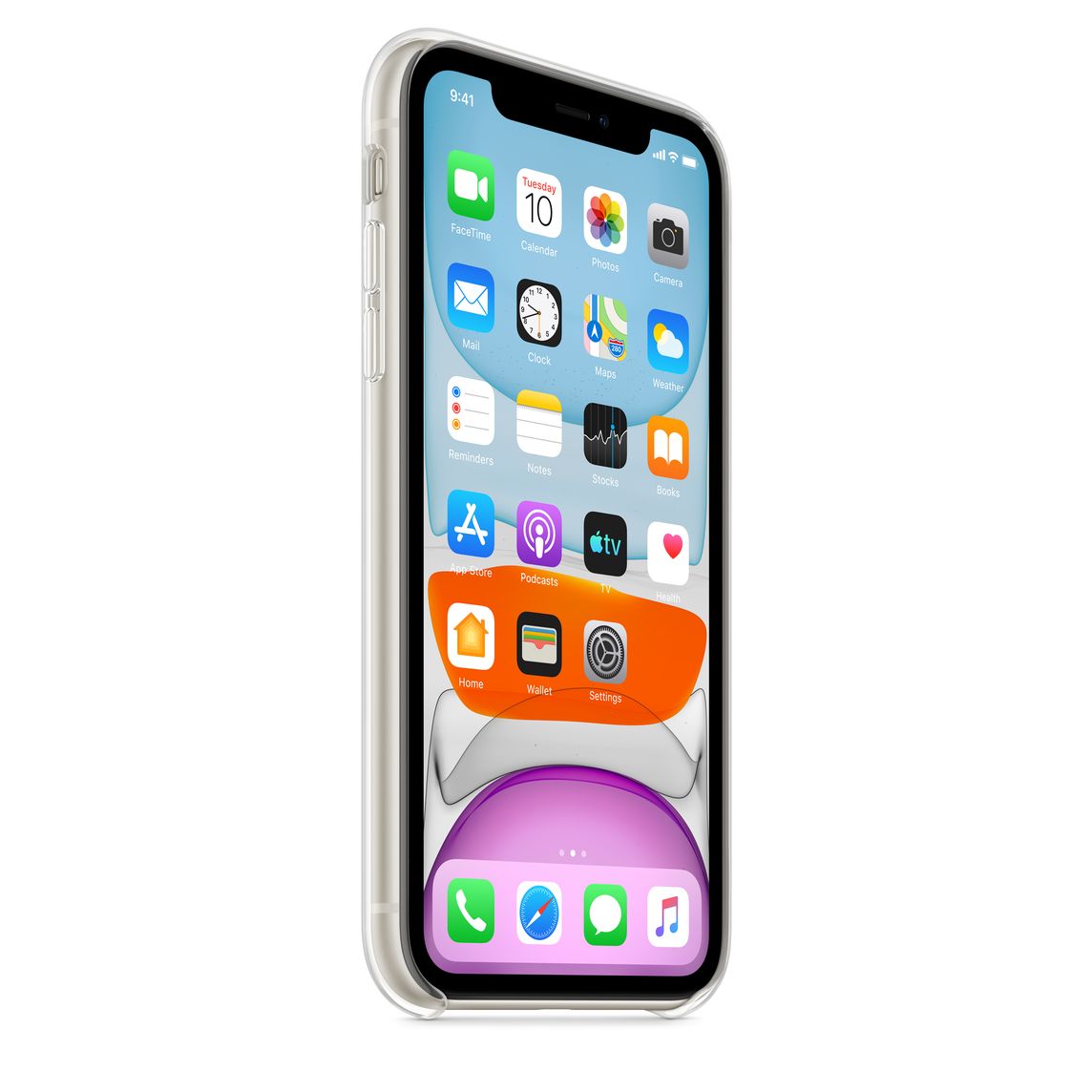 Фото — Чехол для смартфона Apple для iPhone 11, прозрачный